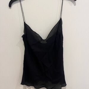 Sheer, Silky Slip Tank Top / Camisole (M)